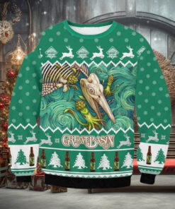 Great Basin Brewing 2024 For Christmas Gifts Christmas Ugly Wool Knitted Sweater