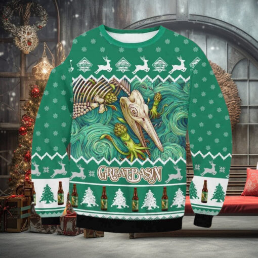 Great Basin Brewing 2024 For Christmas Gifts Christmas Ugly Wool Knitted Sweater