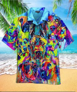 Great Dane Hawaiian Shirt