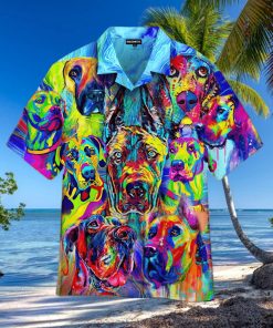 Great Dane Hawaiian Shirt