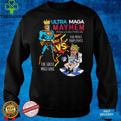 Great MAGA King Donald Trump Biden USA UltrA MAGA Shirt