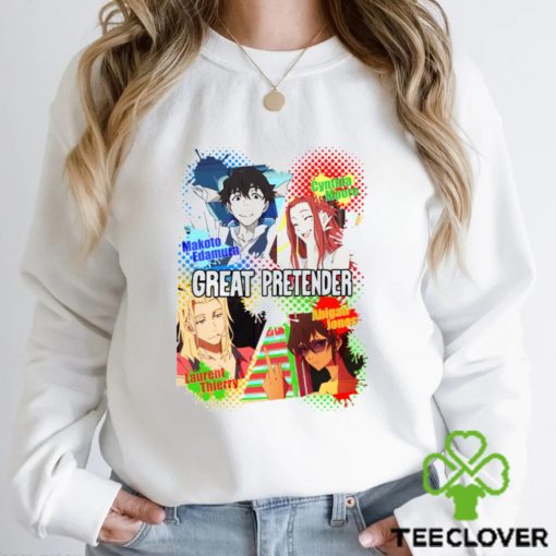 Great Pretender Colored Graphic Anime Art Unisex T Shirt