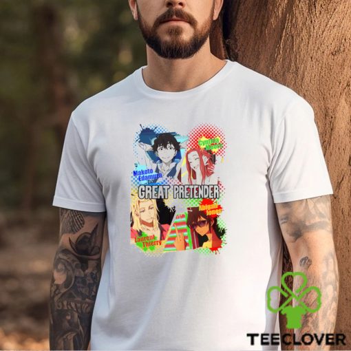 Great Pretender Colored Graphic Anime Art Unisex T Shirt