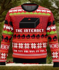 Great Reception The Internet Sweater Christmas Gift For Holiday The Internet 3D Ugly Christmas Sweater