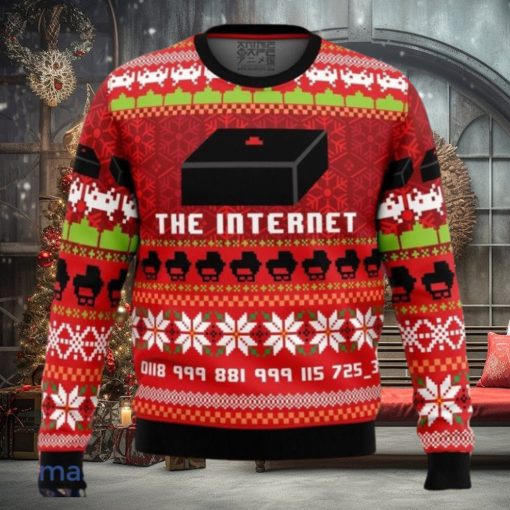 Great Reception The Internet Ugly Sweater Christmas Style Gift For Men And Women