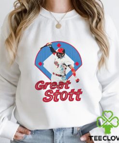 Great Stott Bat Spike Ladies Boyfriend Baseball hoodie, sweater, longsleeve, shirt v-neck, t-shirt