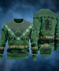 Green Arrow Ugly Christmas Sweater