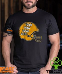 Green Bay Football Glory Years Helmet Shirt