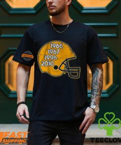 Green Bay Football Glory Years Helmet Shirt 1 Green Bay Football Glory Years Helmet Shirt