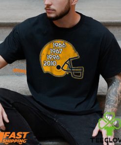 Green Bay Football Glory Years Helmet Shirt 2 Green Bay Football Glory Years Helmet Shirt