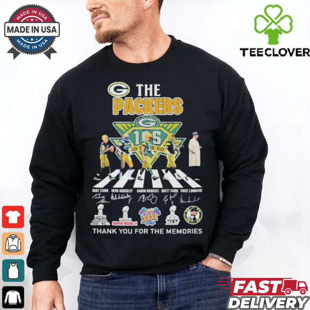 Green Bay Packers 105th 1919 2024 Thank You For The Memories 2D T Shirt Green Bay Packers 105th 1919 2024 Thank You For The Memories 2D T Shirt