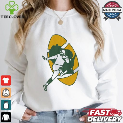 Green Bay Packers 1961 Retro Logo T Shirt