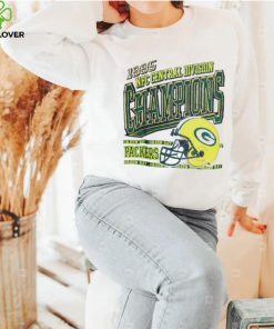 Green Bay Packers 1995 NFC central division champions helmet retro hoodie, sweater, longsleeve, shirt v-neck, t-shirt