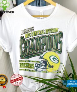 Green Bay Packers 1995 NFC central division champions helmet retro hoodie, sweater, longsleeve, shirt v-neck, t-shirt