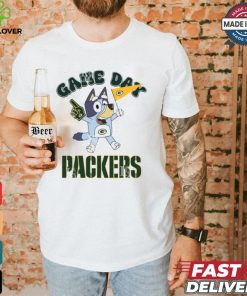 Green Bay Packers Bluey Game Day shirt