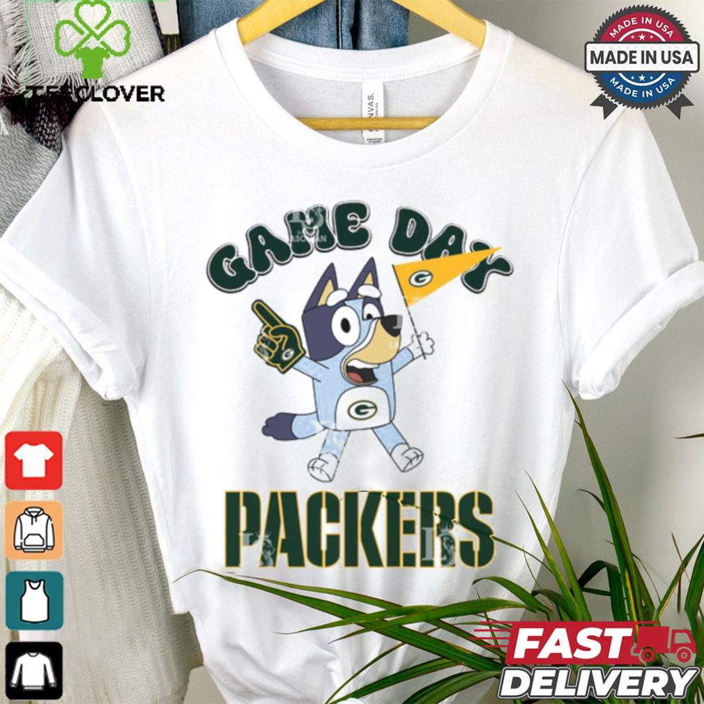Green Bay Packers Bluey Game Day shirt Green Bay Packers Bluey Game Day shirt