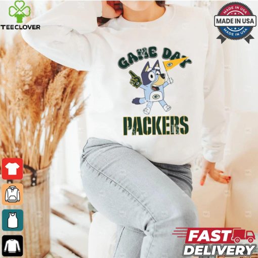 Green Bay Packers Bluey Game Day shirt