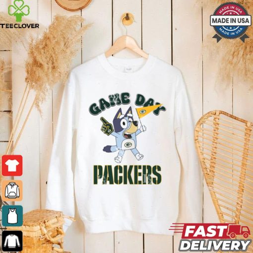 Green Bay Packers Bluey Game Day shirt