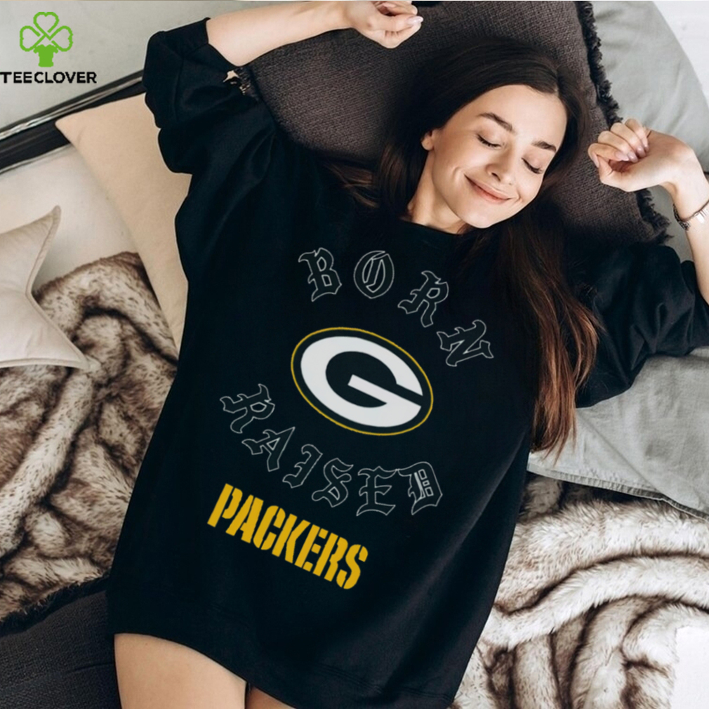 Official Green Bay Packers Born X Raised Unisex T-shirt, hoodie, sweater  and long sleeve