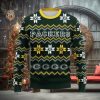 Natural Light Beers Big Snowflake Pattern Ugly Christmas 3D Sweater For Men And Women