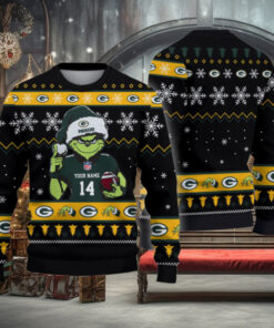 Green Bay Packers Custom Chrismas Ugly Sweater