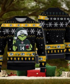 Green Bay Packers Custom Chrismas Ugly Sweater