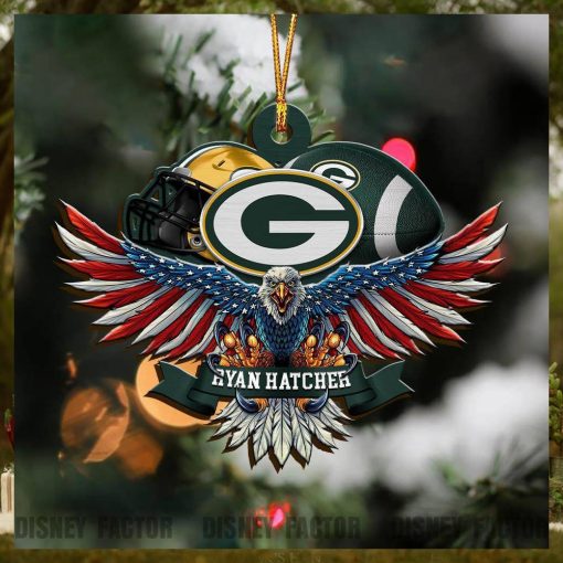 Green Bay Packers Decorations, Eagles Christmas Ornaments