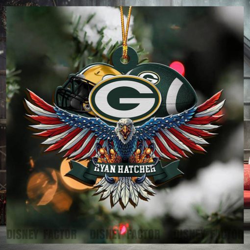 Green Bay Packers Decorations, Eagles Christmas Ornaments