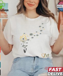 Green Bay Packers Flower Shirt