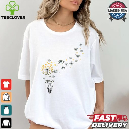 Green Bay Packers Flower Shirt