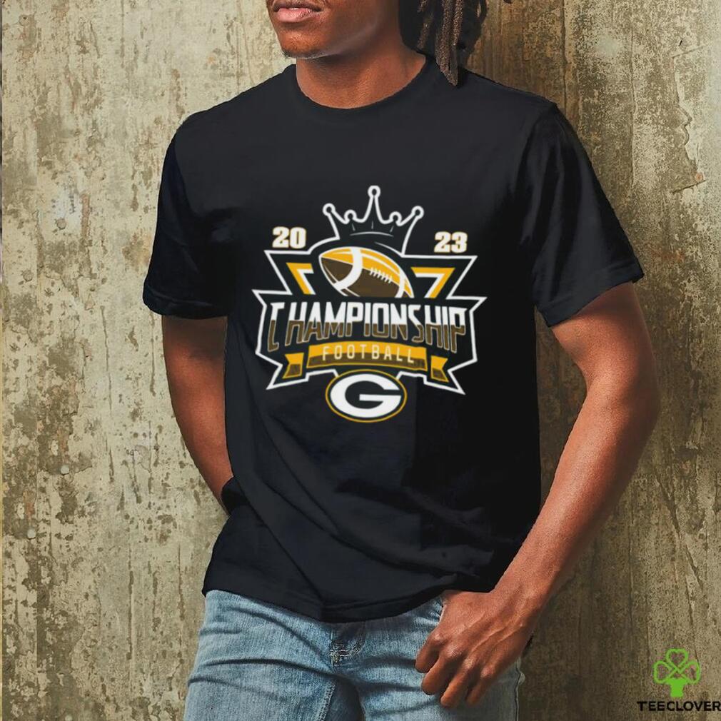 Green Bay Packers Football NFL 2023 Championship Crown Logo Shirt Green Bay Packers Football NFL 2023 Championship Crown Logo Shirt