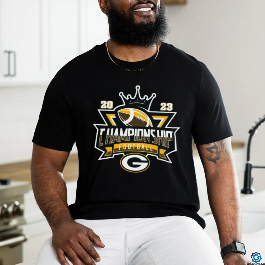 Green Bay Packers Football NFL 2023 Championship Crown Logo Shirt Green Bay Packers Football NFL 2023 Championship Crown Logo Shirt