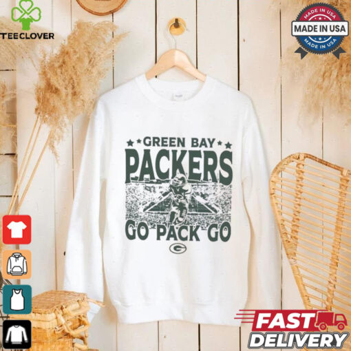 Green Bay Packers Gameday Go Back To Vintage Stadium Shirt