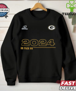 Green Bay Packers Go Pack Go 2024 NFL Playoffs T Shirts