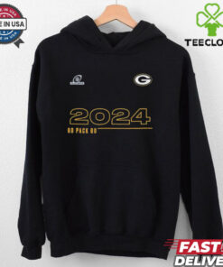 Green Bay Packers Go Pack Go 2024 NFL Playoffs T Shirts