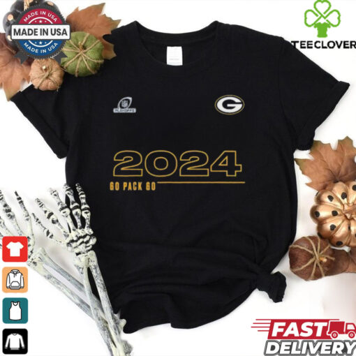 Green Bay Packers Go Pack Go 2024 NFL Playoffs T Shirts