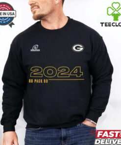 Green Bay Packers Go Pack Go 2024 NFL Playoffs T Shirts