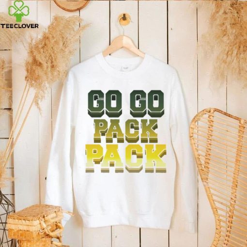 Green Bay Packers Go go pack pack hoodie, sweater, longsleeve, shirt v-neck, t-shirt