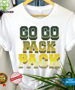 Green Bay Packers Go go pack pack hoodie, sweater, longsleeve, shirt v-neck, t-shirt