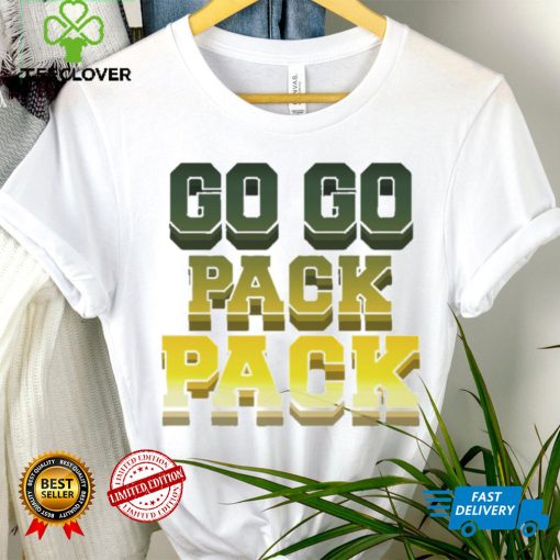 Green Bay Packers Go go pack pack hoodie, sweater, longsleeve, shirt v-neck, t-shirt