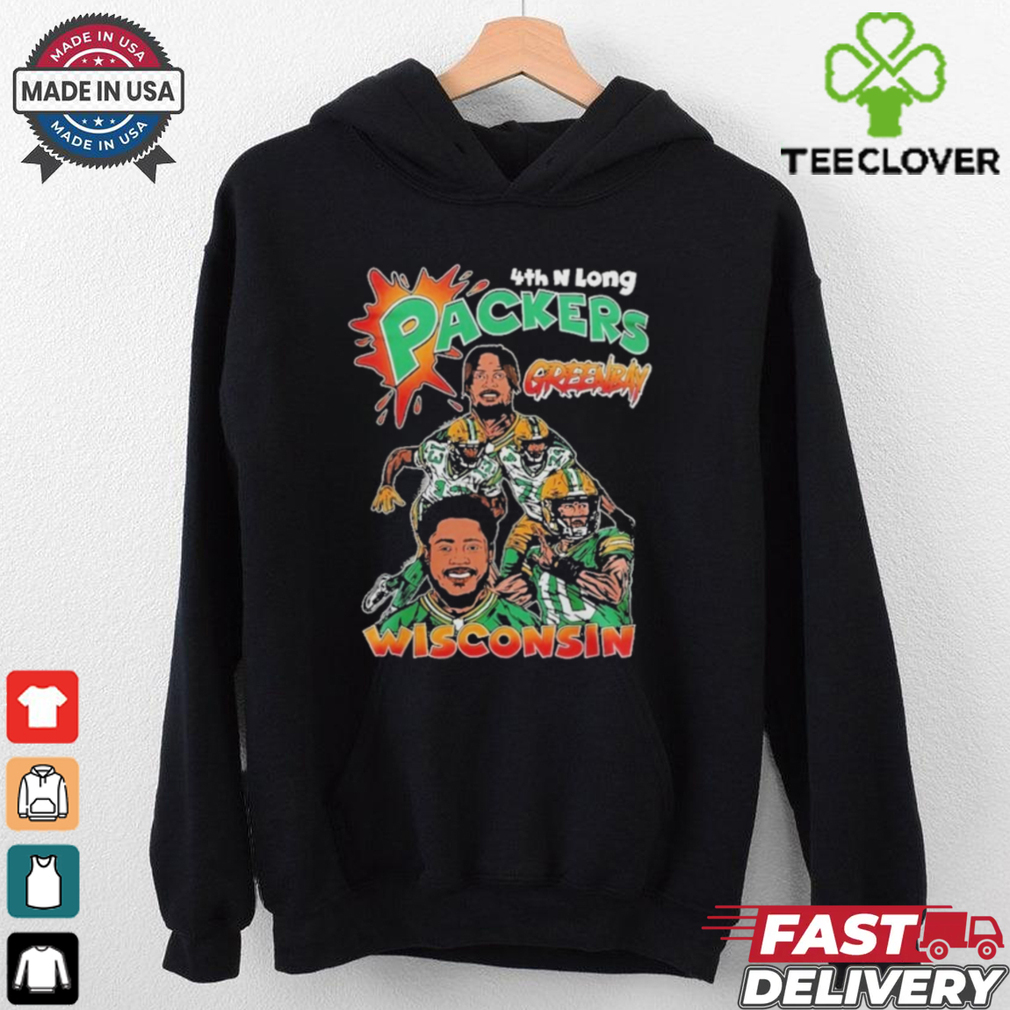 Green Bay Packers Graphic 4th N Long Shirt Green Bay Packers Graphic 4th N Long Shirt