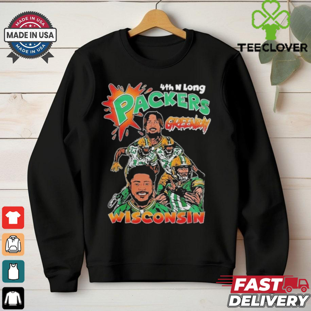 Green Bay Packers Graphic 4th N Long Shirt Green Bay Packers Graphic 4th N Long Shirt