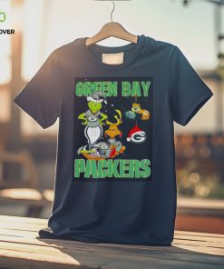 Green Bay Packers Grinch And Max Nfl Christmas T hoodie, sweater, longsleeve, shirt v-neck, t-shirt