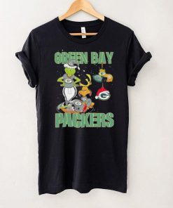 Green Bay Packers Grinch and Max NFL Christmas shirt