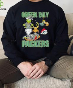 Green Bay Packers Grinch and Max NFL Christmas hoodie, sweater, longsleeve, shirt v-neck, t-shirt