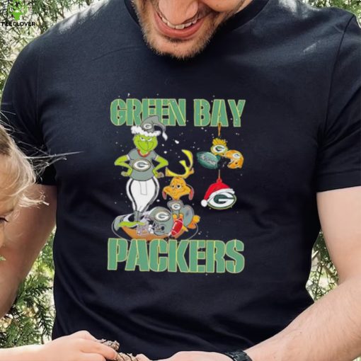 Green Bay Packers Grinch and Max NFL Christmas hoodie, sweater, longsleeve, shirt v-neck, t-shirt