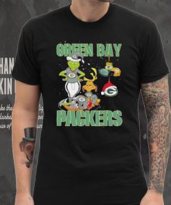 Green Bay Packers Grinch and Max NFL Christmas hoodie, sweater, longsleeve, shirt v-neck, t-shirt