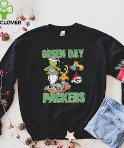 Green Bay Packers Grinch and Max NFL Christmas hoodie, sweater, longsleeve, shirt v-neck, t-shirt