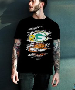 Green Bay Packers Harley Davidson scratch hoodie, sweater, longsleeve, shirt v-neck, t-shirt