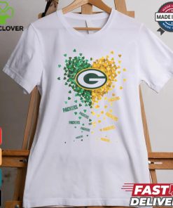 Green Bay Packers Heart Shirt
